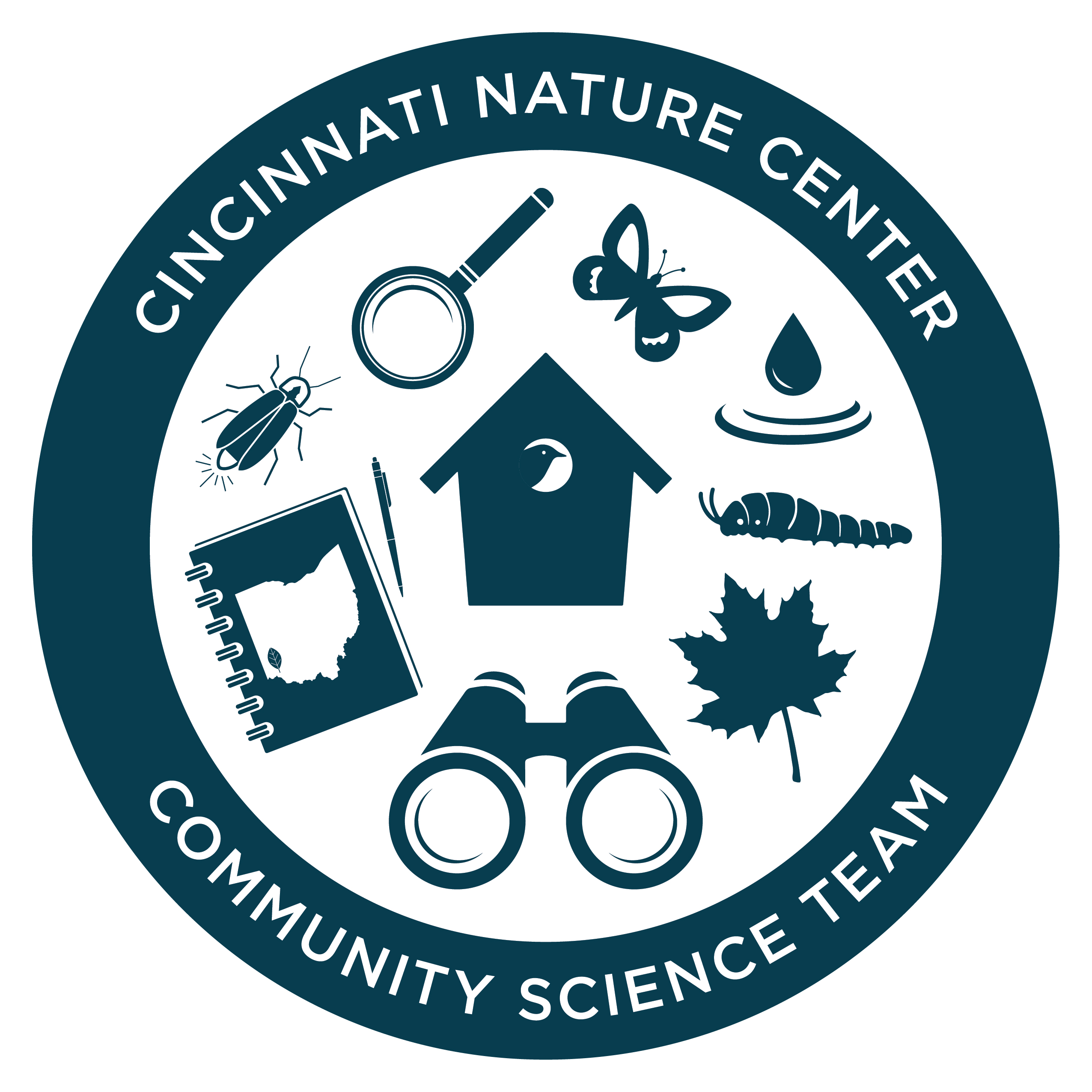 Cincinnati Nature Center Community Science Team Logo